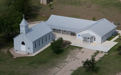 arial photo of St. Paul Lutheran Church