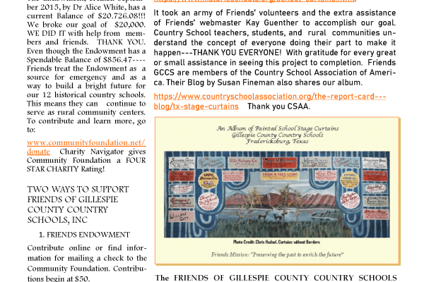 2023 Fall Chalkboard Notes Newsletter