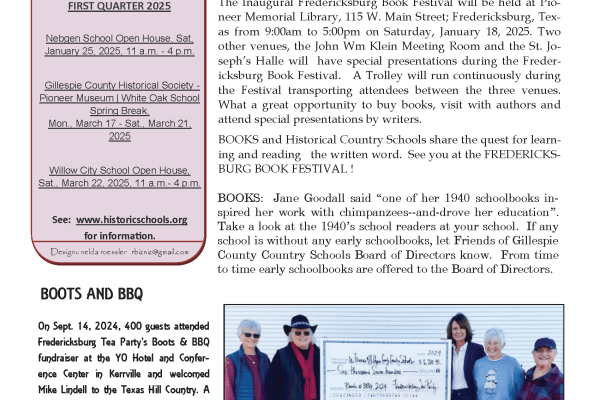 2025 Winter Chalkboard Notes Newsletter